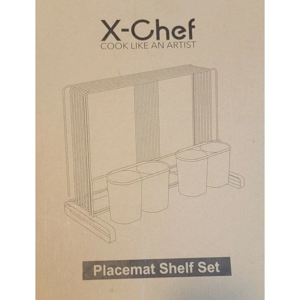 X-Chef Placemat Shelf Set